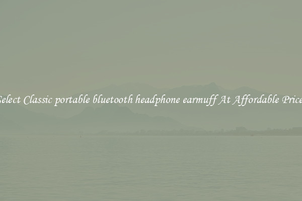 Select Classic portable bluetooth headphone earmuff At Affordable Prices